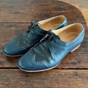 Dieppa Restrepo Navy/Black Oxfords